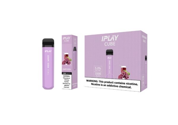 IPLAY Cube Disposable Pod 1500Puffs - Image 11