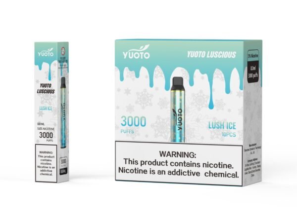 Yuoto Luscious Disposable Vape 3000 Puffs Kit 1350mAh - Image 11