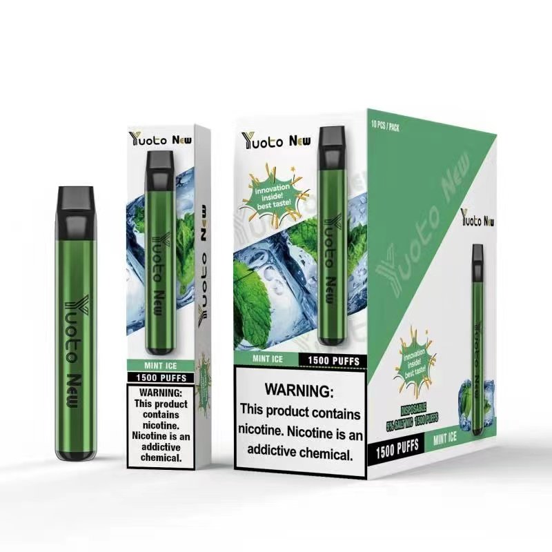 Mint-Ice.jpg Yuoto New 1500 Puffs Disposable Vape Stick - Image 1