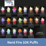 Nerd Fire 10K Puffs 20mg Disposable Vape In UAE