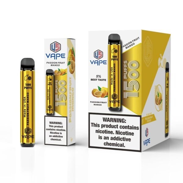US Vape 1500 Puffs Disposable Pod Made in USA - Image 5