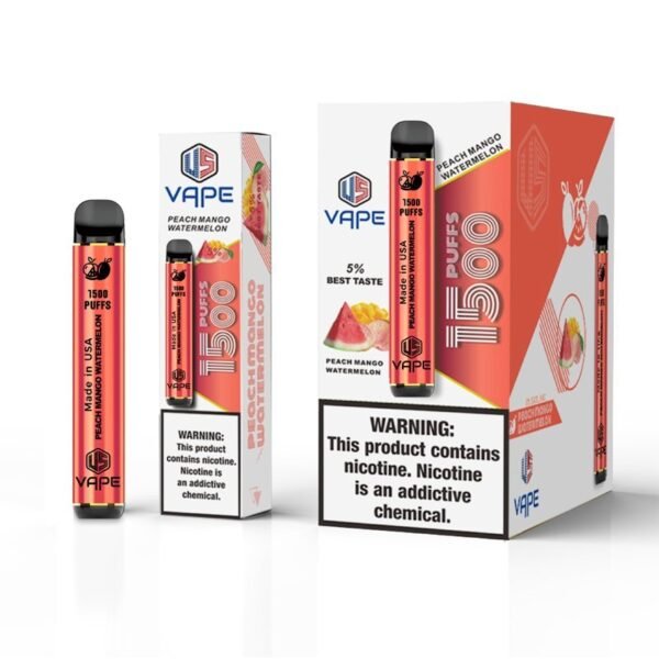 US Vape 1500 Puffs Disposable Pod Made in USA - Image 3
