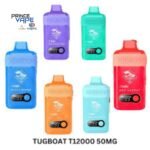 Tugboat T12000 puffs rechargeable vape in UAE - Image 6